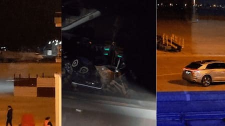 Lionel Messi en Rosario. Fotos captura video: rosario3