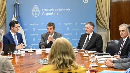 Sergio Massa y Carlos Castagneto, NA