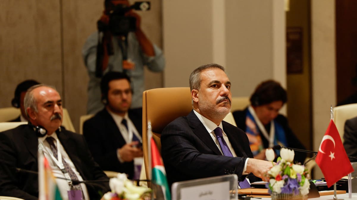 Hakan Fidan, ministro de Exteriores de Turquía. Foto: Reuters.