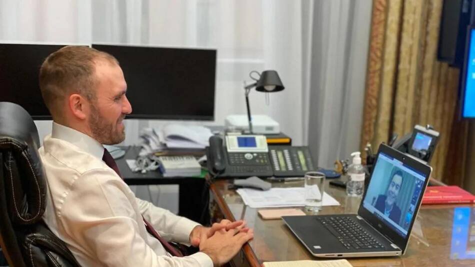 Martín Guzmán, ministro de economía, NA