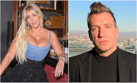 Wanda Nara y Maxi Lopez. Foto: archivo.