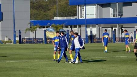 Agustín Almendra, Boca, foto NA