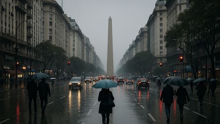 Lluvias en Buenos Aires