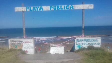 Mar del Plata nuevo derrumbe en Acantilados