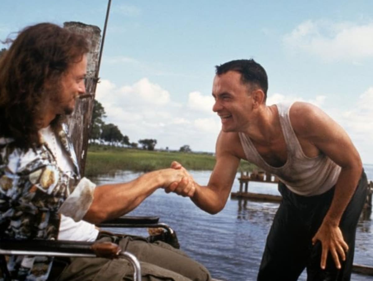 Gary Sinise protagonizó junto a Tom Hanks "Forrest Gump"