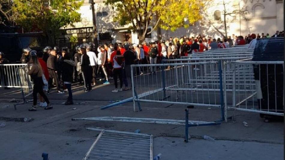 Superclásico, Boca vs. River, incidentes, NA