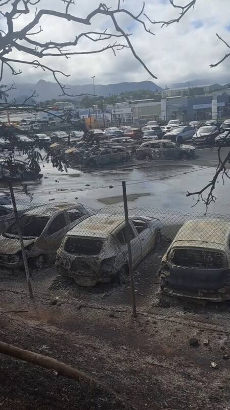 Caos en Nueva Caledonia tras jornadas de protestas. Foto: Reuters.