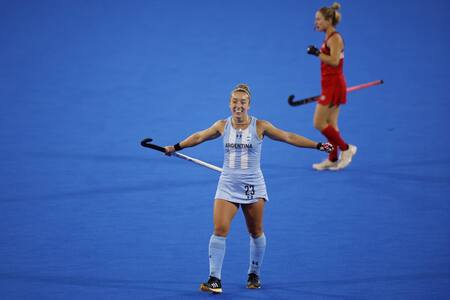 Las Leonas vs. Estados Unidos; París 2024. Foto: Reuters.
