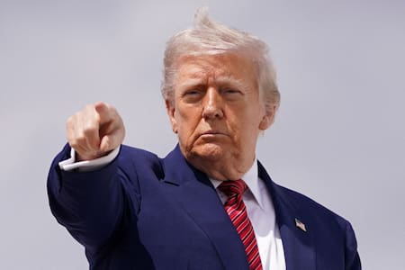 Donald Trump, presidente de Estados Unidos. Foto: Reuters (Nathan Howard)