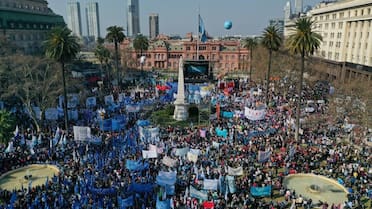 La CGT marcha a Plaza de Mayo contra la reforma laboral: horarios y qué gremios movilizan