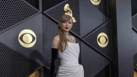 Taylor Swift en la 66ª edición de los Premios Grammy. EFE