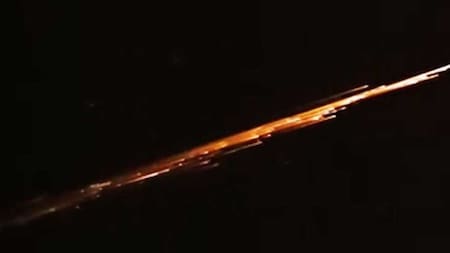 Lluvia “de fuego” en Río Negro: cayeron restos de un cohete chino durante la madrugada patagónica