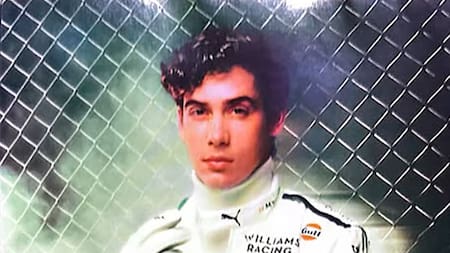 Franco Colapinto para una revista española.