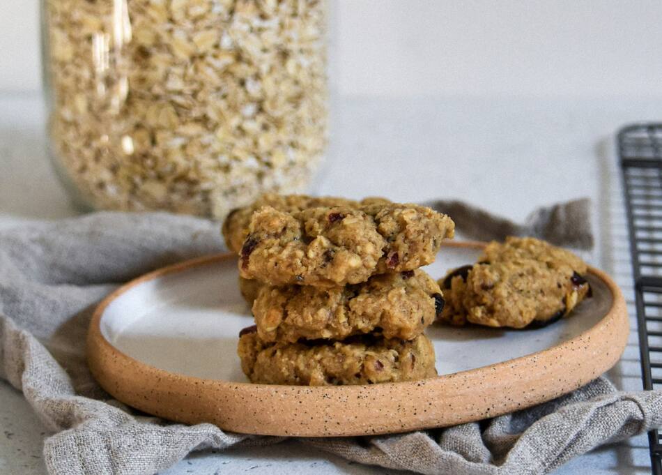 Galletitas de avena. Foto: Unsplash