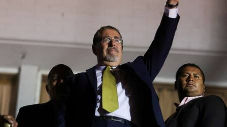 Bernardo Arévalo de León, el vencedor de las elecciones presidenciales en Guatemala. Foto: Reuters.