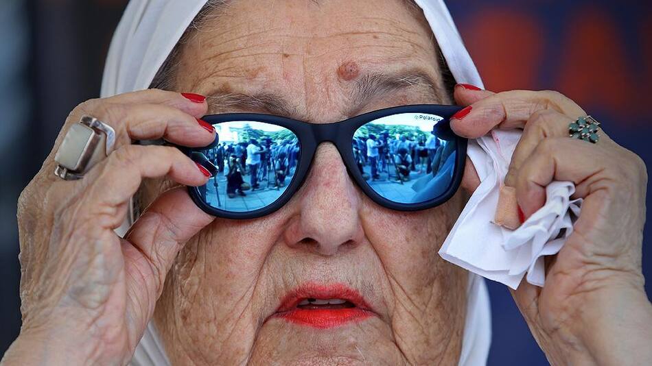 Hebe de Bonafini, Madres de Plaza de Mayo, Foto NA