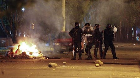 incidentes en Santa Cruz