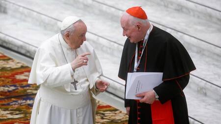 Papa Francisco y Marc Armand Ouellet