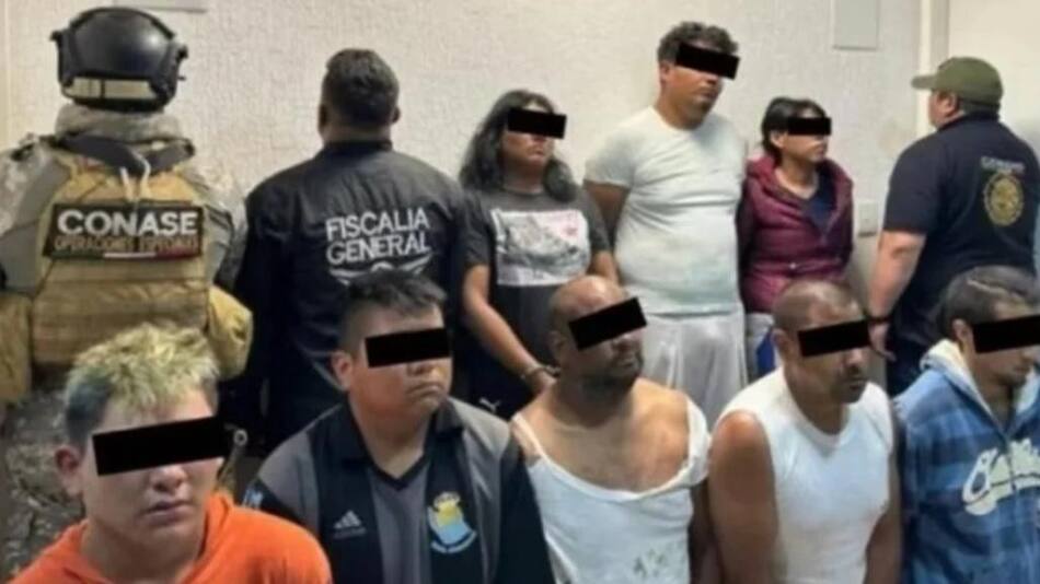 Cayó "El Chapito". Foto: Ministerio de Seguridad de México.