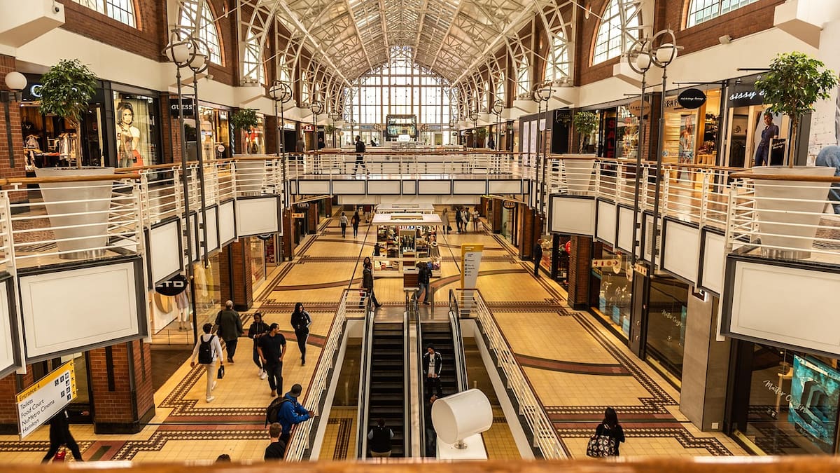 Shopping, locales.