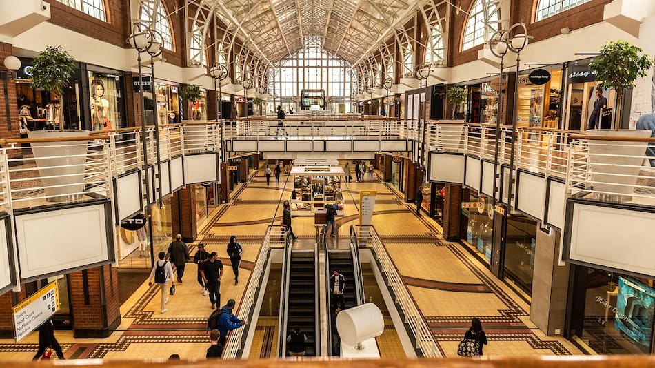 Shopping, locales.