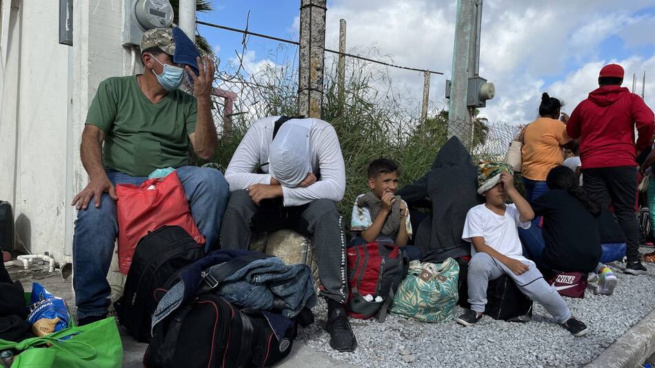 Crisis migratoria en méxico. Foto: EFE