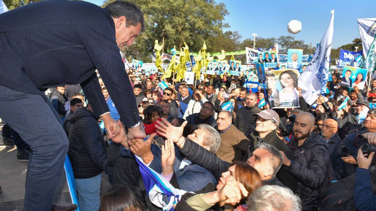 Massa en Tucumán. Foto: prensa.
