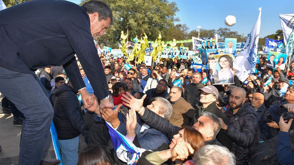 Massa en Tucumán. Foto: prensa.