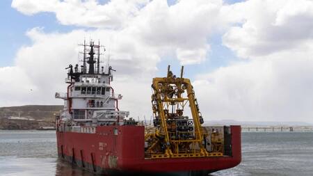 Buque Sophie Siem - Submarino ARA San Juan (NA)