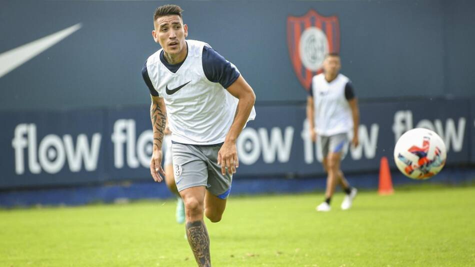 Ricardo Centurión, San Lorenzo, foto NA