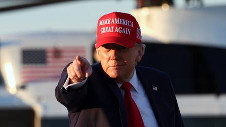 Donald Trump, presidente de Estados Unidos. Foto: Reuters/Kevin Lamarque.