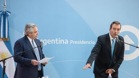 Alberto Fernández tomó juramento a Martín Soria como Ministro de Justicia, Foto: Presidencia