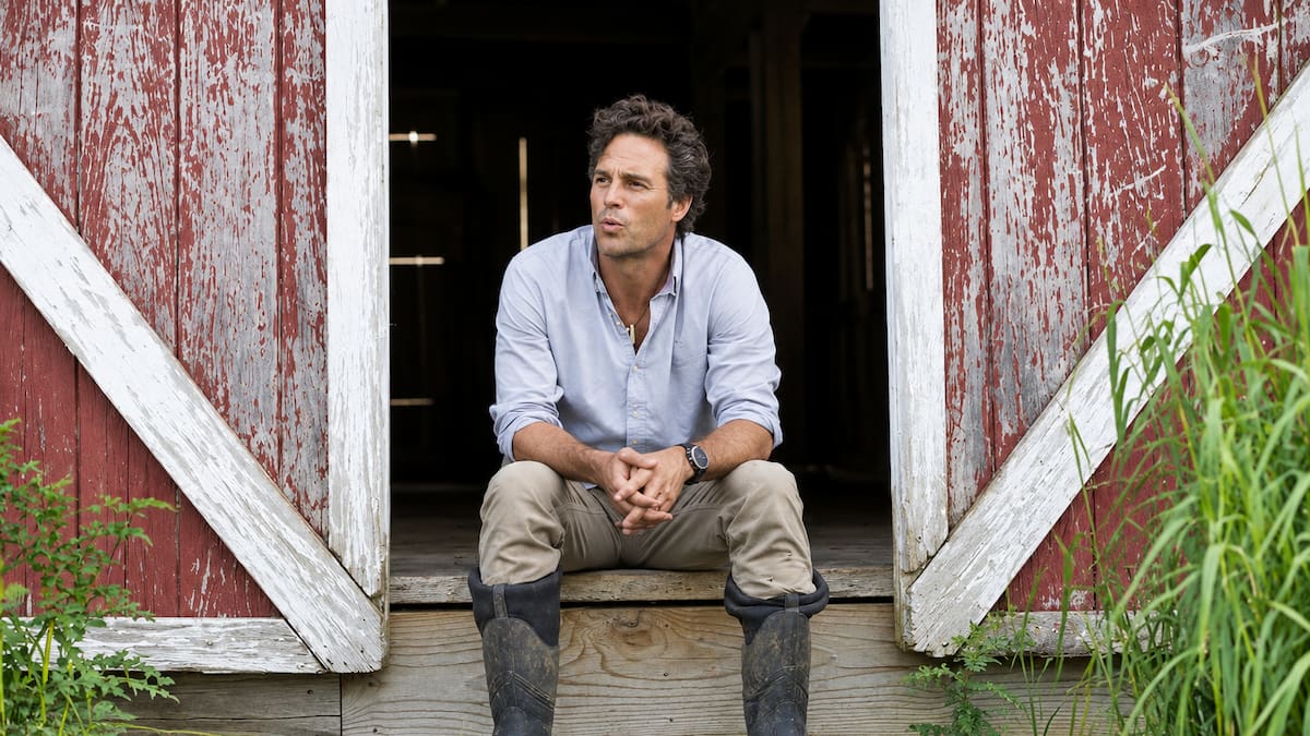 Mark Ruffalo y su granja ecológica de 20 hectáreas.