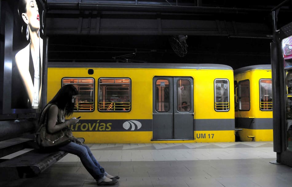 Subte, transporte. Foto: NA.