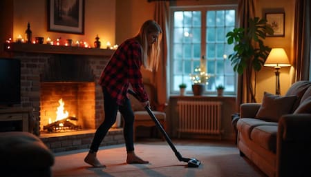 Limpieza del hogar. Foto: Freepik AI.