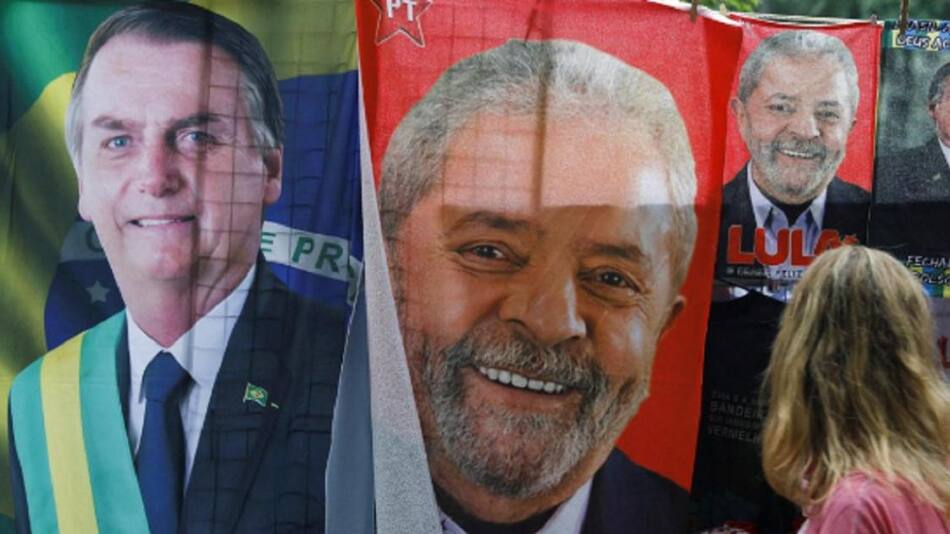 Bolsonaro y Lula Da Silva. Foto: NA.