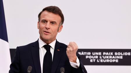 Emmanuel Macron, presidente de Francia. Foto: Reuters/Ludovic Marin.