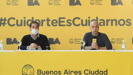 Santilli y Rodríguez Larreta, Gobierno de la Ciudad de Buenos Aires, NA