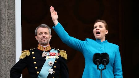 Proclamación del rey Federico X de Dinamarca. Foto: Reuters.