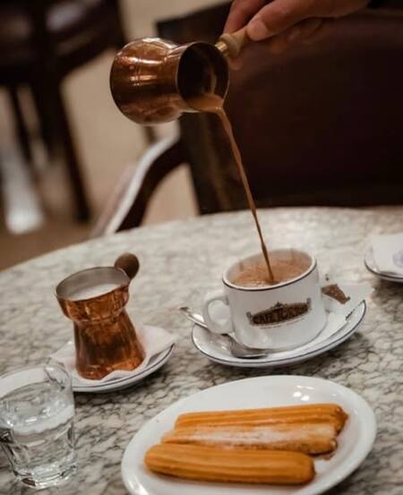 Café Tortoni. Foto: Instagram @grancafetortoni