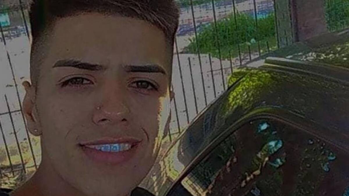 Lucas Morello, joven desaparecido en Florencio Varela. Foto: NA.