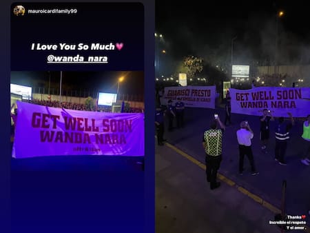 Wanda Nara y el cariñoso recibimiento en Turquía. Foto: Instagram.