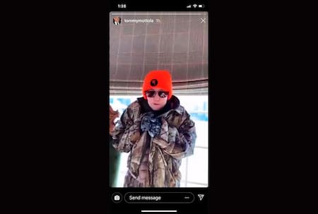 Foto incómoda de Thalía