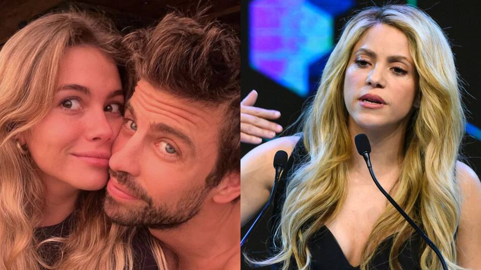 El polémico apodo de Shakira para Clara Chía Marti. Fotos: Instagram y NA.