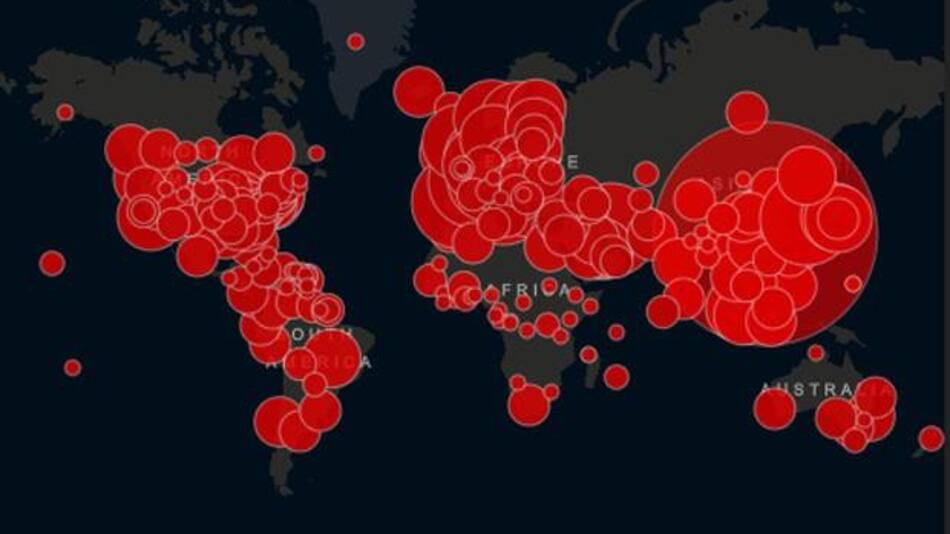 Coronavirus, cifras en el mundo, pandemia