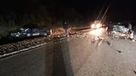 Trágico accidente en la ruta 40. Foto: LMN.