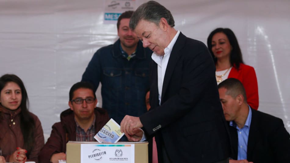 Colombia - rechazo a paz con Farc (REUTERS)