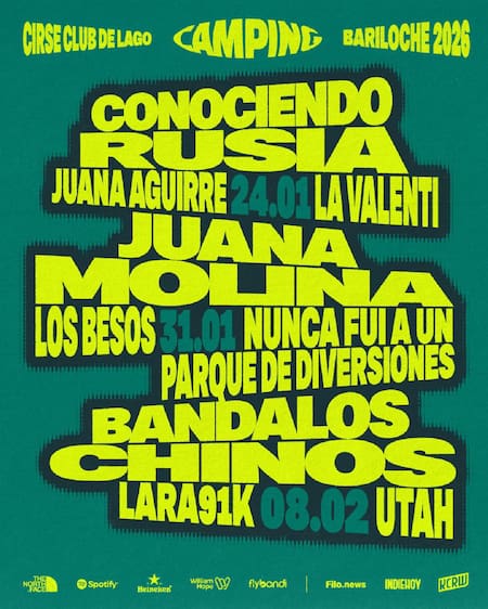 Camping Festival en Bariloche.