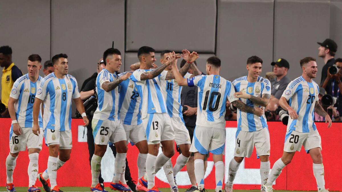 Selección Argentina. Foto: Reuters.