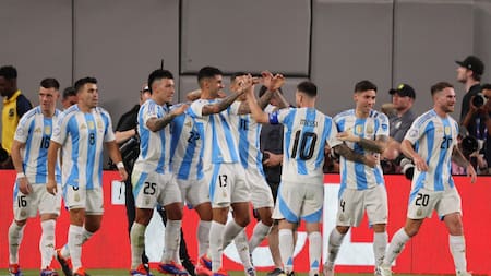 Selección Argentina. Foto: Reuters.